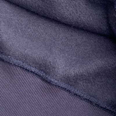 YUMMYスウェットパーカー　男女兼用 Lサイズ/ネイビー