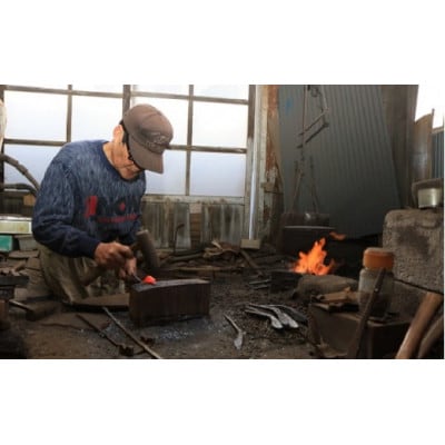 伝統的工芸品 金切りはさみ「君萬歳久光」 抉刃180mm