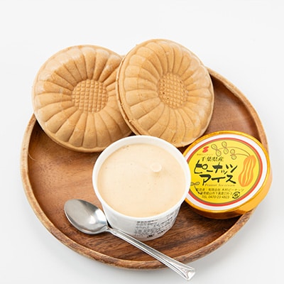 木村ピーナッツのアイスセット　ピーナッツアイス4個 ＆ サンドアイス3個【配送不可地域：離島】