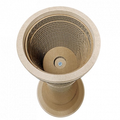 猫のおしゃれ爪とぎ「カリカリーナGiorno」 グランデ6号鉢用