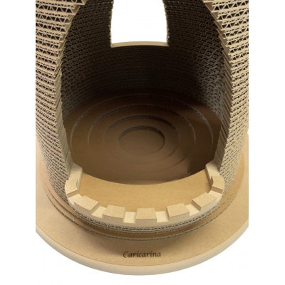 猫のおしゃれ爪とぎ「カリカリーナCastello」グランデ【複数個口で配送】