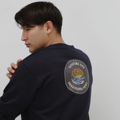 バックプリント 館山市 マンホールトレーナー Mサイズ