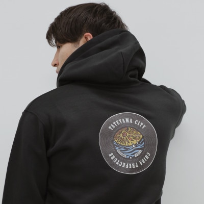 バックプリント 館山市 マンホールパーカー Mサイズ