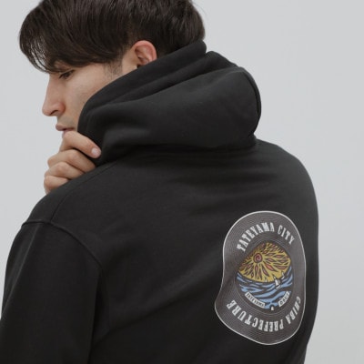 バックプリント 館山市 マンホールパーカー XLサイズ