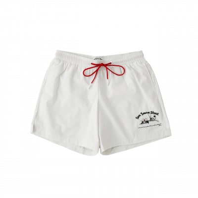 【Sea Sauna Shackオリジナル】サウナ パンツ ホワイト Mサイズ