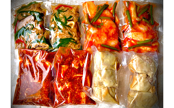 【正楽園】お家で本格中華 4種＆8品の家飲みセット