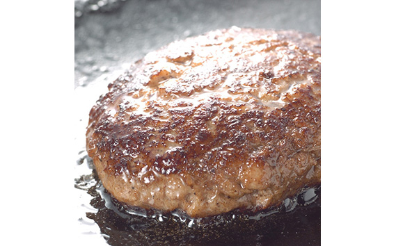 【毎月定期便6回】牛善黒黒ハンバーグ180g×6個