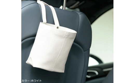 PVCレザー掛けられるゴミ箱「DATTY」2個セット（オレンジ）