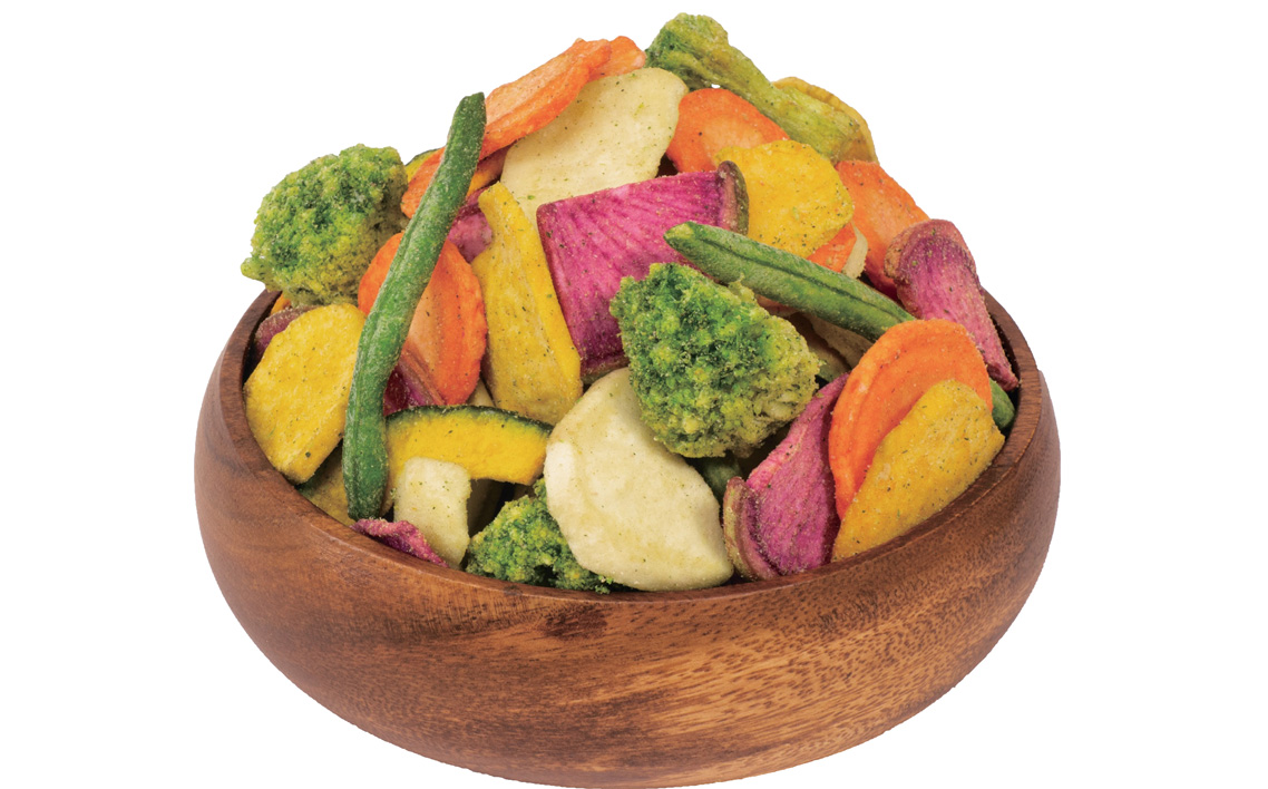 薫るバジルの贅沢チップス　7種の野菜5袋セット