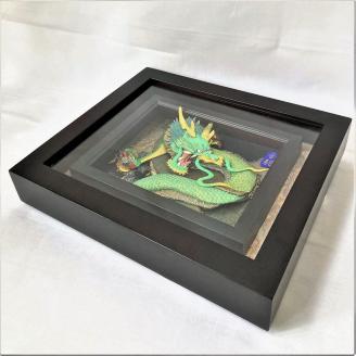 【雲龍風虎堂】押絵『青龍』（小）