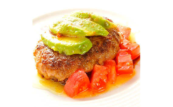 牛善黒黒ハンバーグ180g×6個