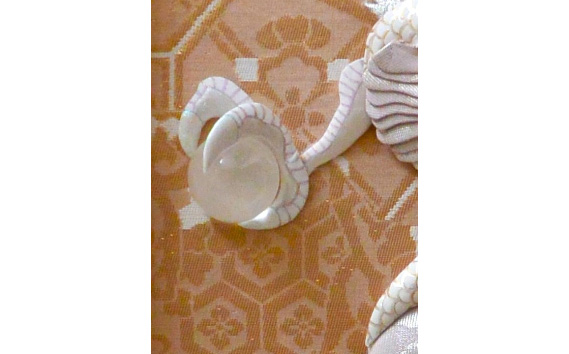 【雲龍風虎堂】押絵『白龍』（大）