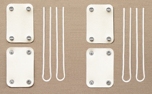 PVCレザー日本製マスクホルダー（2名様×2セット）