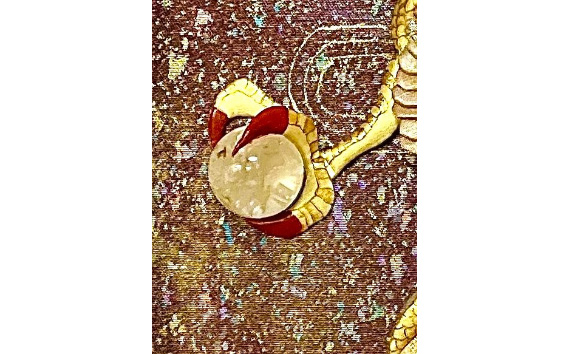 【雲龍風虎堂】押絵『金龍』（大）