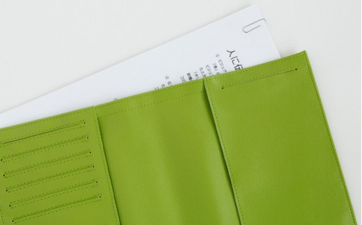 上質な日本製手帳カバー（A5サイズ）（オレンジ）