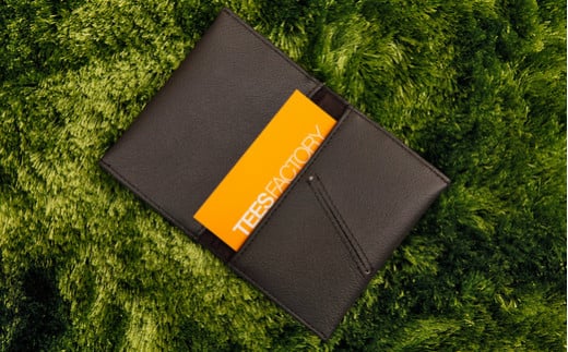 PVCレザー名刺入れ「Mei」（ブラック）