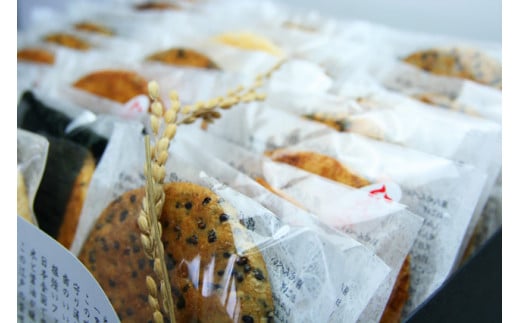 【喜八堂】昔焼き詰め合わせ　6種類40枚