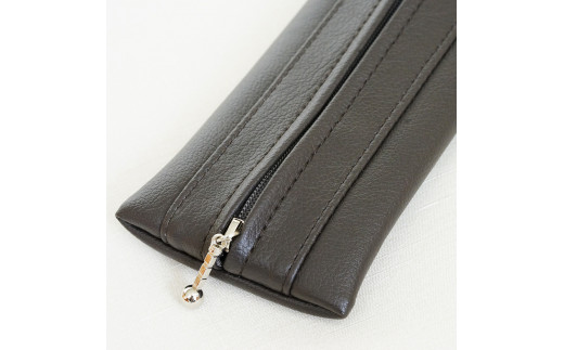 PVCレザーペンケース「FULAPE」（グレー）