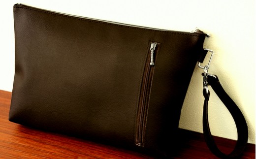 上質な日本製おむつポーチ「occhi」（グレー）