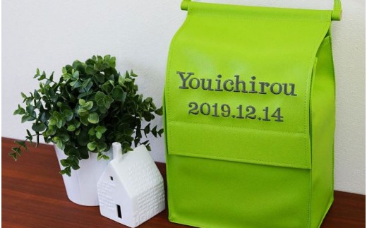 おむつケーキ「paron」（グリーン）