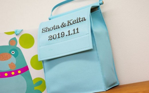 おむつケーキ「paron」（ライトブルー）