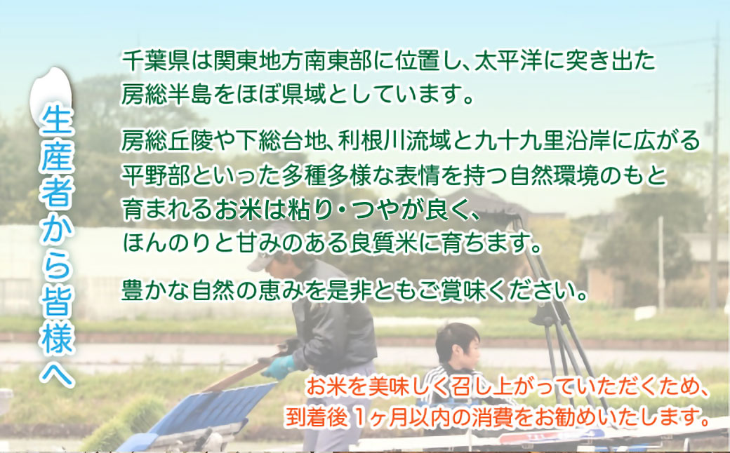 令和7年産　千葉県産粒すけ 精米 10kg(5kg×2袋) ふるさと納税 粒すけ 米 精米 こめ 千葉県 茂原市 MBAD007