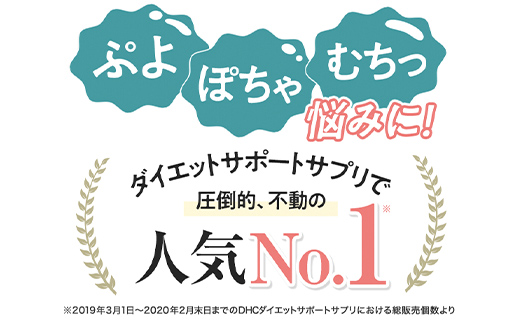 76022_DHCフォースコリー 30日分 ／ 健康 サプリ サプリメント ダイエット 除脂肪体重 メリハリ スタイルキープ ハーブ 植物由来 コレウス・フォルスコリーエキス ビタミンB1 B2 B6 DHC ディーエイチシー 千葉県 茂原市 MBB030