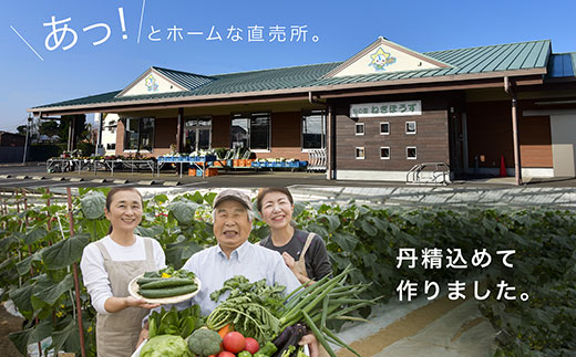 季節の野菜・農産物セット　お米付き(精米・2kg)　ふるさと納税 野菜 野菜詰合せ 季節 お米 米 千葉県 茂原市 MBAE001