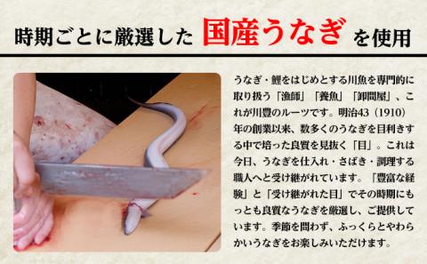 国産うなぎ 上蒲焼 3人前 セット 成田名物 川豊のうなぎ 冷凍 3尾 川豊 国産 うなぎ ウナギ 鰻 蒲焼き 蒲焼 鰻蒲焼き 詰め合わせ 惣菜 和食 日本料理 千葉 千葉県 成田市