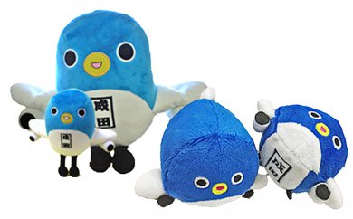 うなりくんぬいぐるみＭサイズ＋フライングミニうなりくん