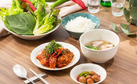 本格韓国料理をご自宅で　タッカルビセット