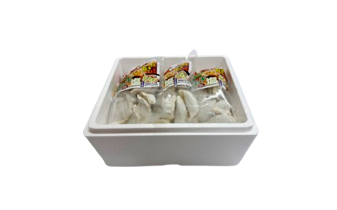 東金極楽ねぎ塩ぎょうざ5袋セット　20個入×5