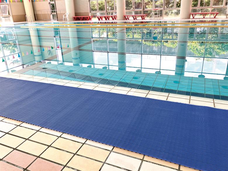 安全スノコマット　900mm×4M　ベージュ