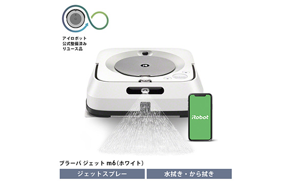 ブラーバジェット m6 ホワイト 【公式整備済リユース品】 m613860