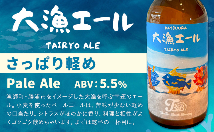 クラフトビール 3種 醸造長おまかせ飲み比べセット 瓶330ml 6本 千葉県 勝浦市 にある 醸造所より 直送 MAXIMUS.WORK 株式会社《30日以内に出荷予定(土日祝除く)》千葉県 勝浦市 クラフトビール ビール 飲み比べ【配送不可地域：離島】---kastuura_tbb_1---