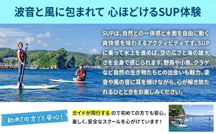 初心者向けSUP体験ツアー 1名様 7-9月 GO4SURF《30日以内に出荷予定(土日祝除く)》千葉県 勝浦市 マリンアクティビティ体験 マリンスポーツ 海 SUP サップ 初心者向け 初心者 体験 6歳から可能---kastuura_g4s_3---