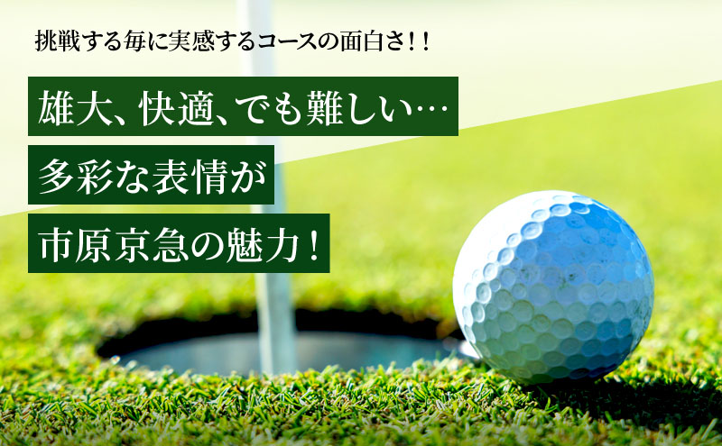 ゴルフ場 千葉 市原京急カントリークラブ 平日 セルフプレー ご招待券 2名様 ( N ) ゴルフ 関東 チケット ゴルフ場利用券 プレー券 施設利用券