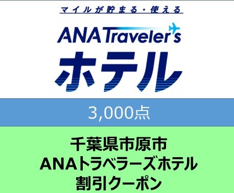 千葉県市原市 ANAトラベラーズホテル割引クーポン 3,000点分