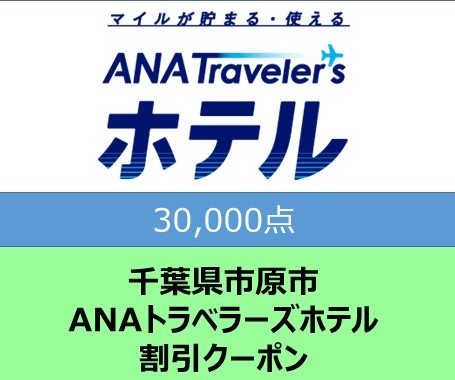 千葉県市原市 ANAトラベラーズホテル割引クーポン 30,000点分