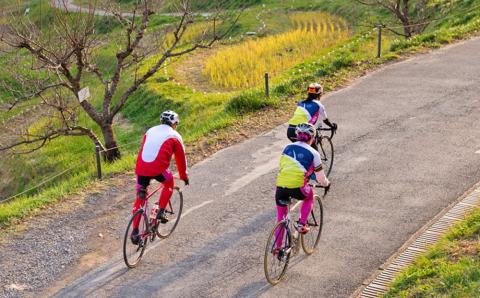 【自転車ロードレースチームMOPS】ロードバイクトレーニング体験 中級コース5時間1名 [0025-0007] 中級コース５時間