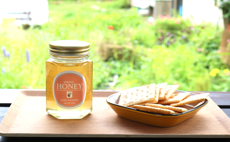 【里山からの贈り物】純粋国産はちみつ・旬の２本セット [0010-0224]