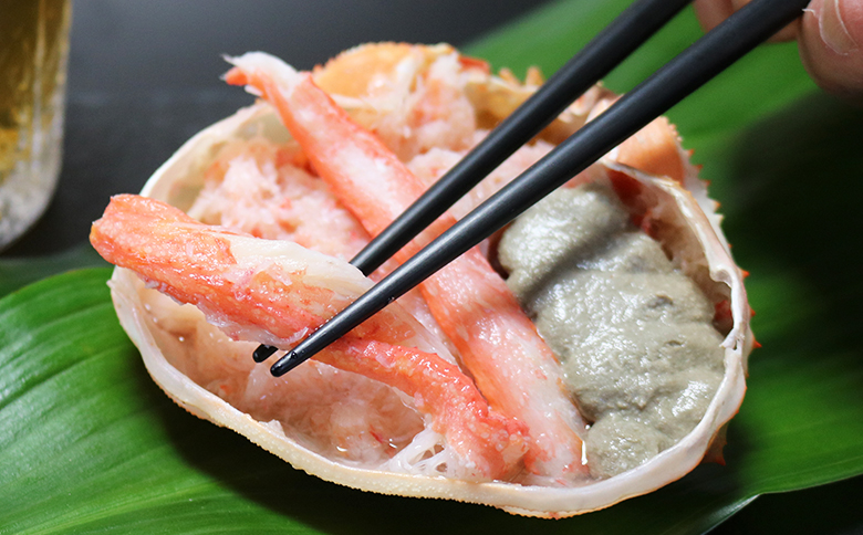 【金高水産】簡単便利！『紅ずわいがに甲羅盛り』90g×４個　[0011-0074] 紅ずわい４個