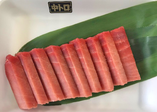 【プロが厳選！】メバチマグロ 中トロ 600g(冷凍・サク) [0019-0010]