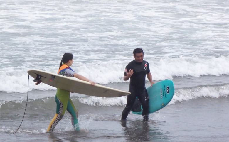 【MW SURF SHOP】渡辺将人プロのサーフスクール & レッスン ２時間　[0030-0114]