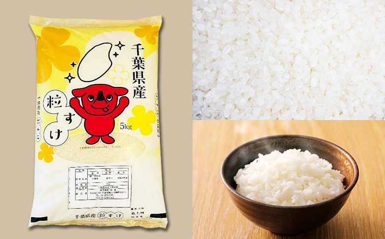 《令和７年産》【米屋新蔵】千葉県の新品種『長狭米 粒すけ』10kg　[0031-0002] 10kg