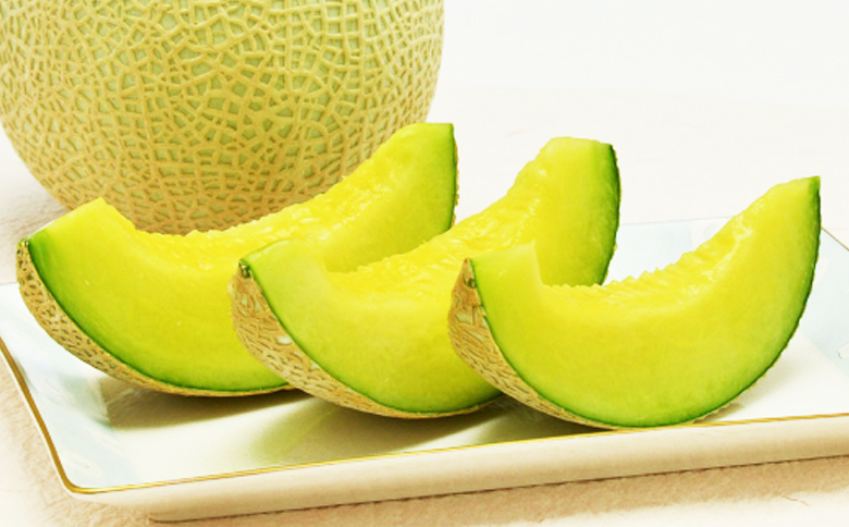 【ご贈答に！】高級マスクメロン『千葉アクアメロン』Ｌ玉以上 × ６個　[0066-0005] Ｌ玉６個（１個入６箱）