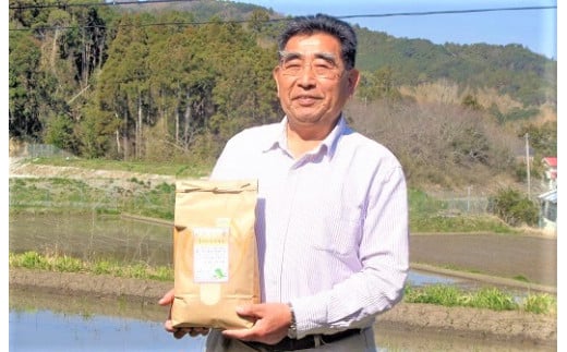 【令和7年産】【定期便】嶺南ファームの嶺岡米「いのちの壱」5kg×6カ月　[0120-0012] ５kg×６カ月