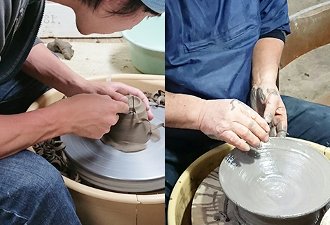 【笹谷窯】豊かな自然に囲まれた窯元で『陶芸体験』 ２名様　[0048-0001] ２名様