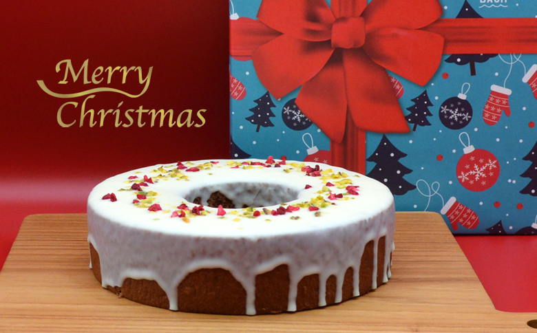 【冬だけの贅沢】カモガワバウムの『クリスマスバウム』１個 《期間限定》《数量限定》《配送日指定OK》《12月24日まで指定可》　[正和物産][0007-0041]