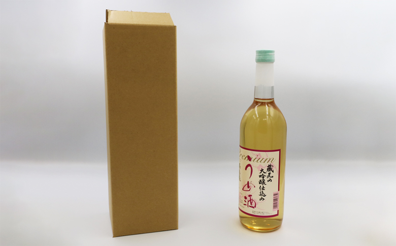 【寿萬亀-亀田酒造-】蔵元の大吟醸仕込み『うめ酒』720ml　[0010-0335]